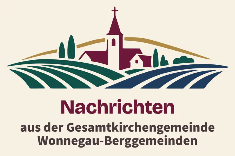 Logo der GKG Wonnegau-Berggemeinden mit Unterschrift "Nachrichten aus der Gesamtkirchengemeinde Wonnegau-Berggemeinden".